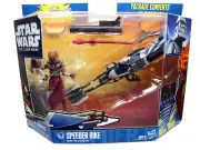 2010 Star Wars The Clone Wars SPEEDER BIKE & PLO KOON Sealed NEW