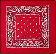 [Anpro] Bandana, Headband, Neck Scarf for Man and Woman, Child, Decoration Retro Style 55 * 55cm
