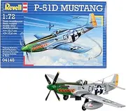 Revell P-51D Mustang 1:72 Scale Model Kit -Plastic Model Kit