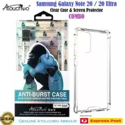 Samsung Galaxy Note 20 | 20 Ultra ATOUCHBO Clear Case & Screen Protector COMBO