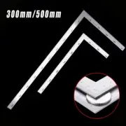 Stainless Steel L-Square Scale Mark Right Angle Ruler Woodworking Marker Tool