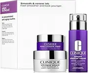 Smooth and Renew Lab Set by Clinique for Women - 3 Pc 1oz Clinique Smart Clinical Repair Wrinkle Correcting Serum, 0.5 oz Clinique Smart SPF 15 Custom Repair Moisturizer , 0.17 oz Clinique Smart Clinical Repair Wrinkle Correcting Eye Cream.