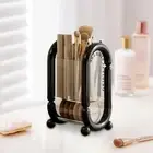 Transparent Makeup Brush Organizer Separated Cosmetic Storage Box