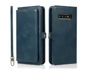 Detachable Phone Case for Easy Portability (Dark Blue), Wallet Case for Samsung Galaxy S10 Plus