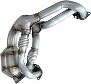 daili store High Performance Stainless Steel Autoparts Exhaust Manifold Exhaust Piping Header Compatible With Subaru Compatible With Forester