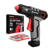 EZARC Cordless Hot Glue Gun with 30 Pcs Mini Glue Sticks, 15s Heating Fast Mi...