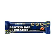 Famous Nutrition Protein Bar + Creatine Salted Caramel 60g x 10
