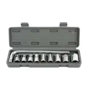 10pcs Manual Maintainence Car Repair Portable Sleeve Socket Wrench Set for Home