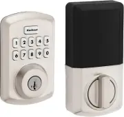 Kwikset Powerbolt 250 Satin Nickel Electronic Lock Keypad w/ Smartkey Technology
