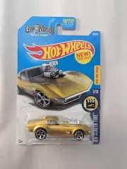 2017 Hot Wheels #99 HW Screen Time 3/10 1968 Gold CORVETTE GAS MONKEY GARAGE