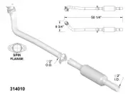 Catalytic Converter for 1987-1989 Chevrolet Corsica 2.8L V6 GAS OHV