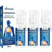 3pcs Ximonth body care spray relieves physical discomfort; nasal breathing is blocked; cough care spray