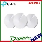 TP-Link Deco M5 3-pack Whole-Home Mesh Wi-Fi 1300Mbps Router TL-DECOM5-3