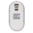 AP007 3-Level Solar Powered Air Pump Portable Oxygenator Aerator For ~