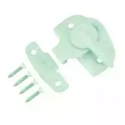 5PK Everbilt White Steel Window Sash Lock with Tight Seal 20297