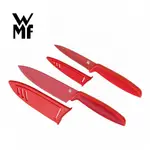 【德國WMF】TOUCH不鏽鋼雙刀組附刀套 9CM/13CM (紅色)