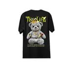 TREND OKLEY.STORE T 恤配泰迪熊圖案 T 恤 NO MONEY DISTRO TEDDY BEAR T