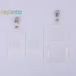 <HEJIANBO> 2PCS ID CARD BADGE HOLDER 學生員工工作證件夾卡套配件<新>