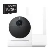Wyze Cam Outdoor Starter Bundle v2 (1 Camera + Base Station + 128GB SD Card) ...