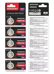 10X 2032 CR2032 240mAH Lithium Coin Cell Button 3V Battery Batteries free post