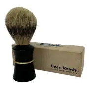 Vintage 1950s Ever-Ready 500PBT Shaving Brush Pure Badger USA w/ Box ASR