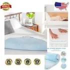 Lightweight Twin Gel Memory Foam Topper - 2-Inch with Zippered Soft Cover