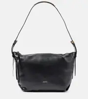 [Isabel Marant] Isabel Marant Leyden leather shoulder bag One Size black