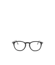 Tom Ford Eyewear Round Frame Glasses 49 Black