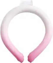 DAWCBVJQ Cooling Neck Ring | Wearable Cooling Neck Wraps - Safe Reusable Collar for Hot Weather Accessories Running Sports Work Home Kids Adults Head