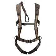 Premium Medium Green Safety Harness with Padded Straps and MOLLE System