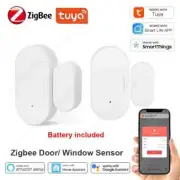 Tuya Zigbee Door Window Sensor Door Open/Closed Detector Home Security Alarm Sma