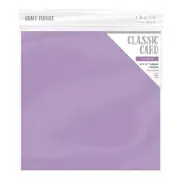Craft Perfect Weave Texture 80lb Cardstock 12"X12" 5/Pkg-Mauve Purple - 3 Pack