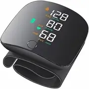Portable Wrist Blood Pressure Monitor Voice Automatic Digital Sphygmomanometer Detects Heart Rate Arrhythmia Pulse BP Monitor