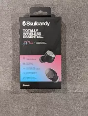 Skullcandy Jib Bluetooth Wireless In-Ear Water resistant Headset -True Black New