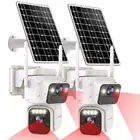 Cameras for Home Security with Dual Lens,2.4G/5G WiFi Outdoor Camera Wireless...