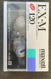 Maxell EX-M 120 8mm Video Cassette New Sealed