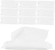 Amosfun 10 Packs Car Tissue Holder Refills Convenient Tissue for Car Visor Flexible Use as Napkins Effortless Refill for All Your Cleaning Needs