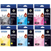 Epson 312XL 6 Colours Ink Cartridge Toner XP-8500 XP-15000