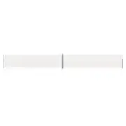 Patio Retractable Side Awning 170x1200 cm Cream