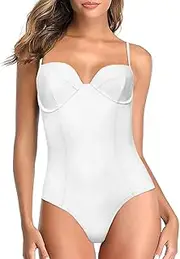 [Sport Army] Women's Nacre Voyage Corset One-Piece Swimsuit
