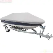 Bowrider Boat Cover Grey Trailerable 5.3m - 5.6m Highway Towing Canvas