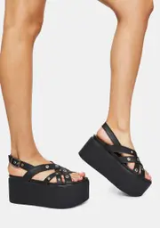 [Altercore] Nitta Vegan Platform Sandals