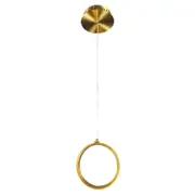 Delessi Bolla 1LT Ring Pendant - Tri-Colour