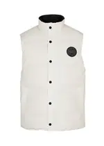 Canada Goose Garson Quilted Arctic-Tech Gilet - White - M, Men's Designer Gilet, Male - M M