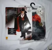 Rubies Transylvanian Vampire Deluxe Halloween Costume Set Size Youth S 4-6 NEW