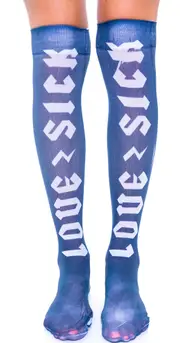 [Private Arts] Love Sick Knee High Sox