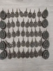 60 Pcs In Lot: 50 Pcs Inline Method Carp Fishing Feeder 30 gr & 10 Pcs Moulds