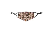 HEADSKINZ - REUSABLE COTTON FACE MASK with PM2.5 CARBON FILTER - LEOPARD TIGER