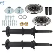 Fit Go Kart Golf Cart ATV For 5" wheels With 3 Stud Hub 40" Rear Axle Kits