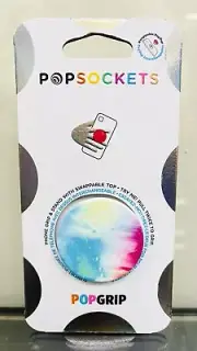 POPSOCKETS. POPGRIP. Phone Grip & Stand. Swappable Poptop (Pastel Spray) NEW!